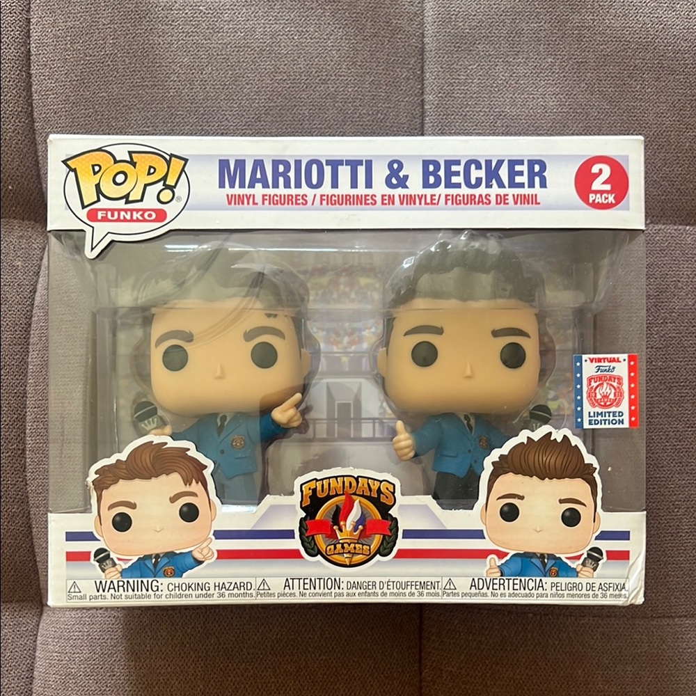 Fundays Games - Mariotti & Becker Funko Pop